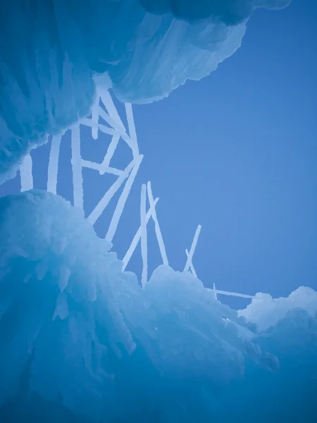 冰城堡 — 图库照片