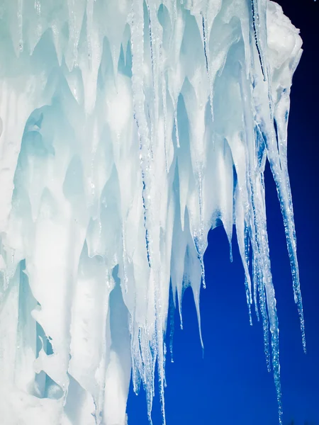 Castelos de gelo — Fotografia de Stock