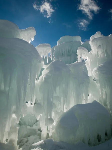 Zamki lodowe — Zdjęcie stockowe