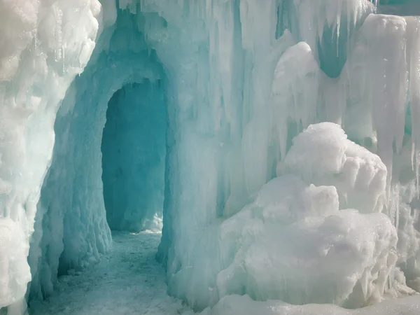 Ледовые замки — стоковое фото