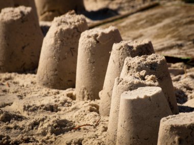 Sand Castles clipart