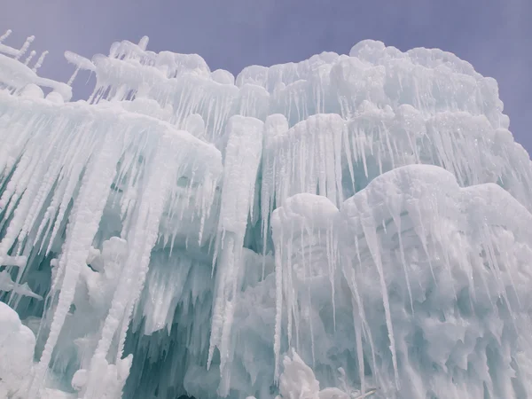 Castelos de gelo — Fotografia de Stock