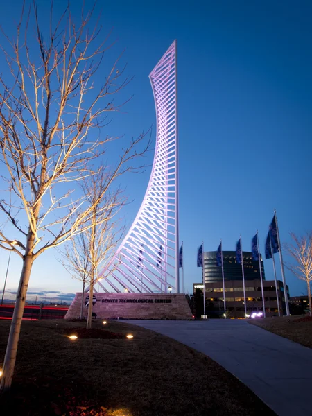 Denver tech centrum monument — Stockfoto