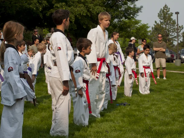 Taekwondo. — Foto de Stock