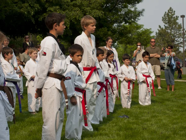Taekwondo — Stok fotoğraf