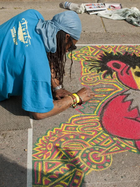 Stock image Chalk Art Festival