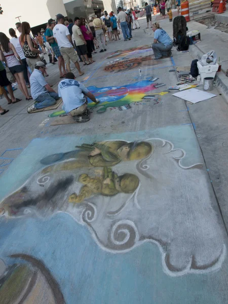 stock image Chalk Art Festival