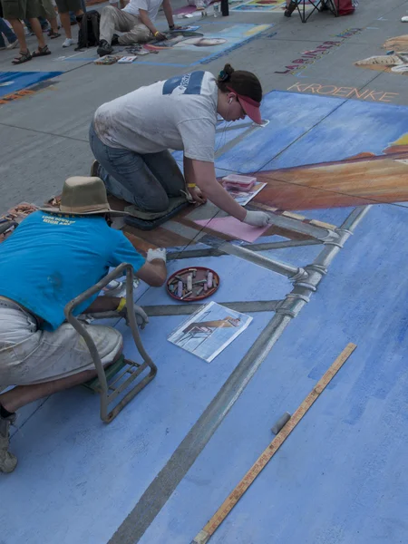 stock image Chalk Art Festival