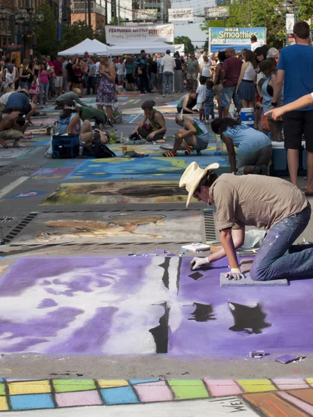 stock image Chalk Art Festival