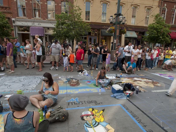 stock image Chalk Art Festival