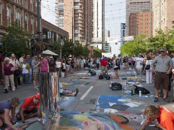 stock image Chalk Art Festival