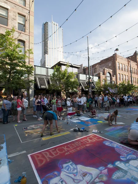 stock image Chalk Art Festival