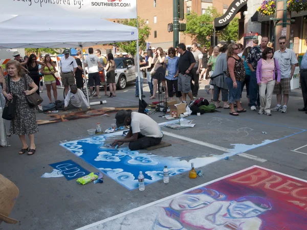 stock image Chalk Art Festival