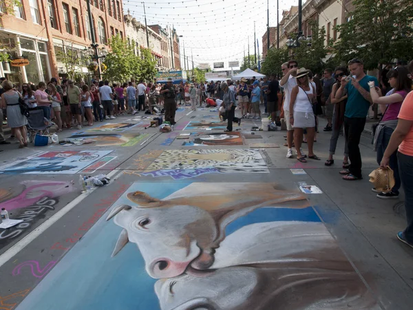 stock image Chalk Art Festival