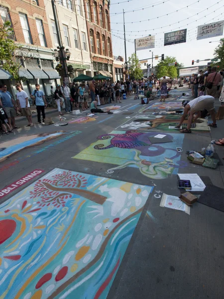 stock image Chalk Art Festival