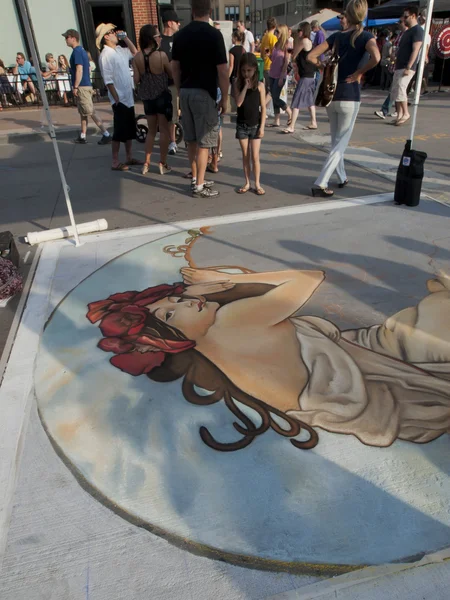 stock image Chalk Art Festival