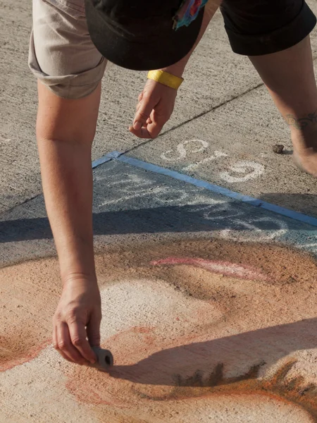 stock image Chalk Art Festival