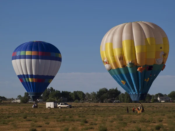 Heißluftballons — Stockfoto
