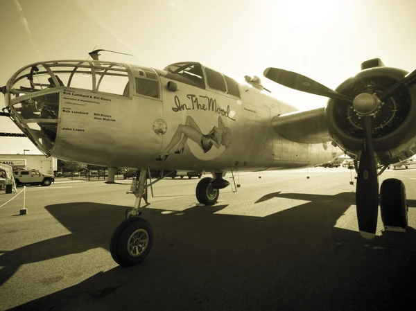 Vintage αεροσκαφών — Φωτογραφία Αρχείου