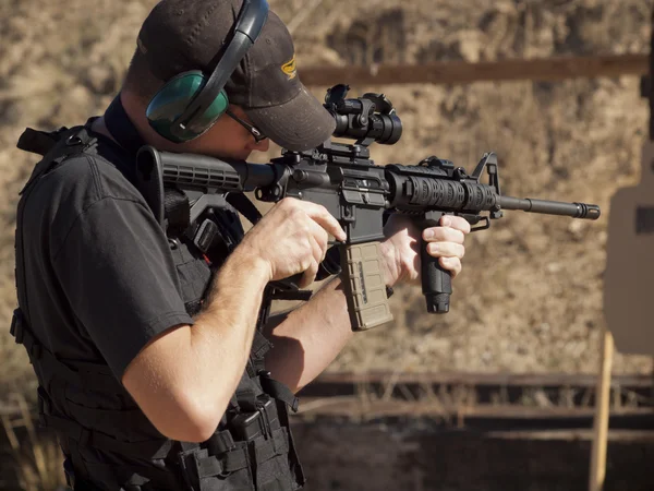 stock image Rifle Training