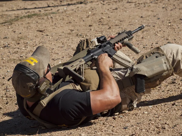 Gewehrausbildung — Stockfoto