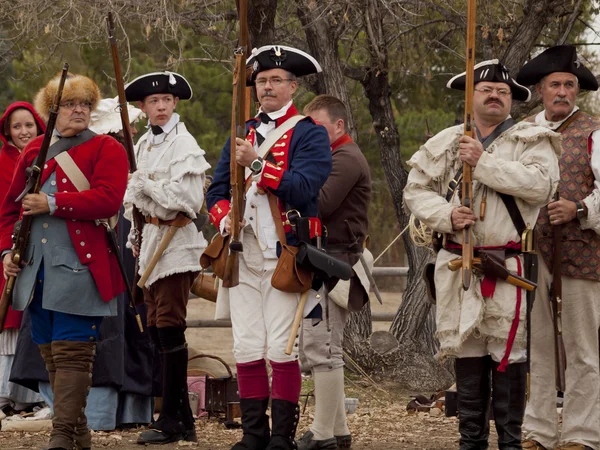 Revolutionary War Reenactment — Stock Photo, Image