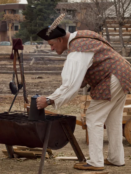 stock image Revolutionary War Reenactment