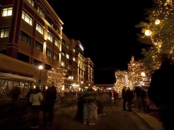 Street at Christmas — Stock Photo, Image