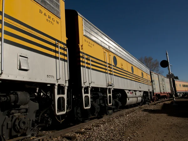 Yellow Train — Stock Photo, Image