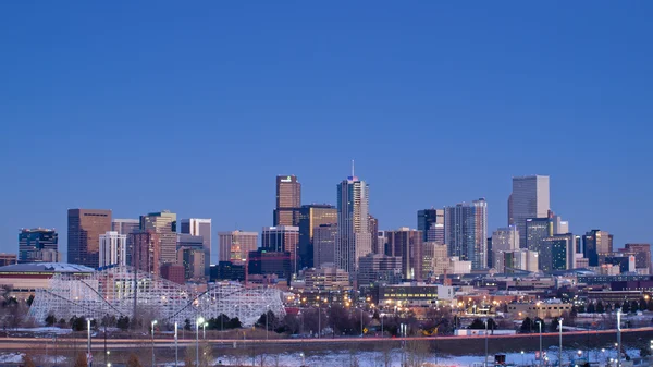 Meile hohe Stadt Denver — Stockfoto
