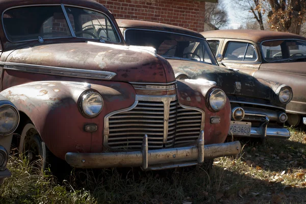 Старі автомобілі — стокове фото