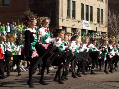 St Patrick'ın günü yürüyüşü