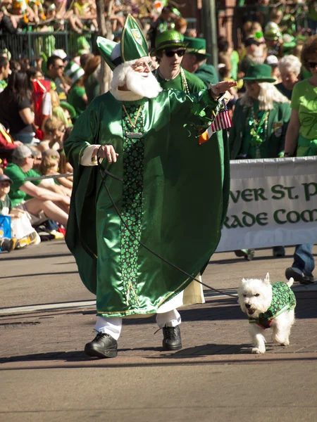 St Patricks день параду — стокове фото