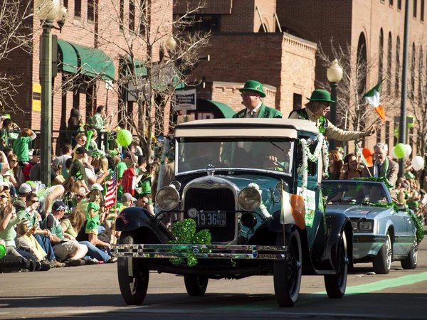 Desfile do Dia de St. Patricks — Fotografia de Stock