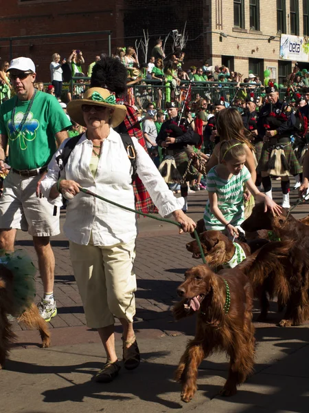 St Patrick の日パレード — ストック写真