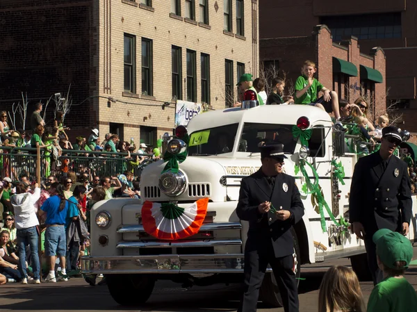 De St Patrick dag Parade — Stockfoto
