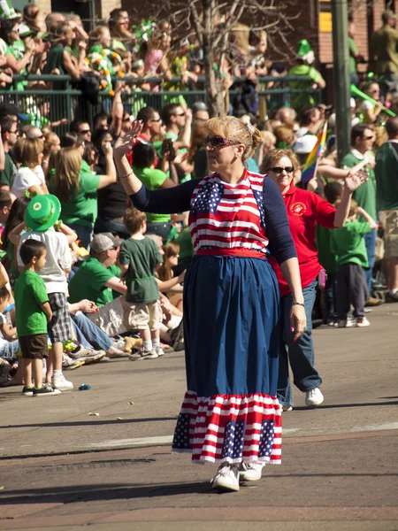 St Patrick's Day Parade — Zdjęcie stockowe