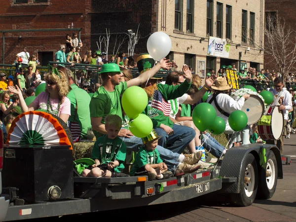St. Patrick je den Parade — Stock fotografie