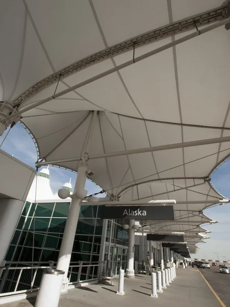 Międzynarodowe lotnisko w Denver — Zdjęcie stockowe