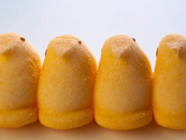 Marshmallow kuikens — Stockfoto