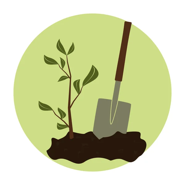 Arbor Day Icône — Image vectorielle