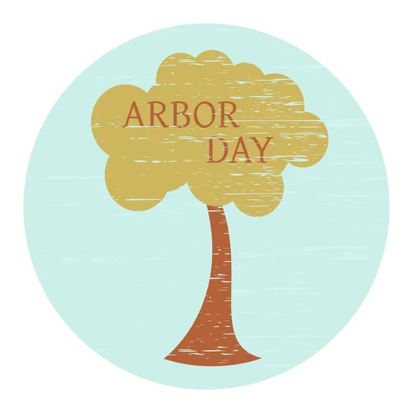 Icono del Día del Árbol — Archivo Imágenes Vectoriales