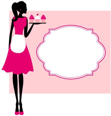 Cupcakes Frame clipart