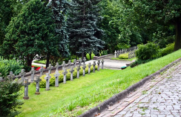 Warschau citadel. begraafplaats. Polen — Stockfoto
