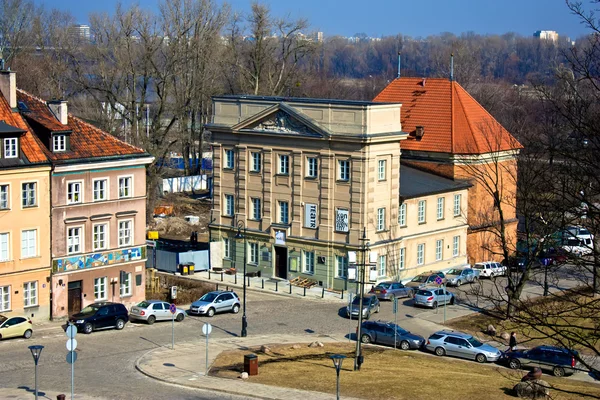 Παλιά πόλη. Βαρσοβία, Πολωνία. μνημείο παγκόσμιας κληρονομιάς της UNESCO — Φωτογραφία Αρχείου