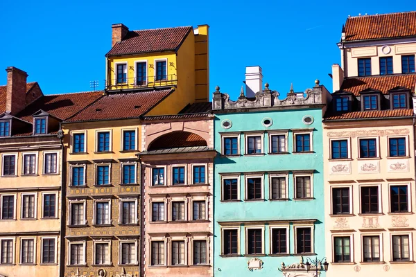 旧市街。ワルシャワ、ポーランド。ユネスコ世界遺産. — ストック写真