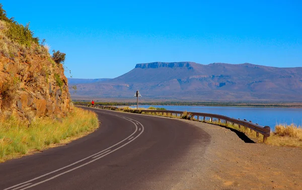 Afrika dağ yolu — Stok fotoğraf