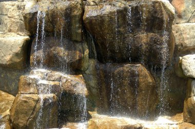 Waterfall closeup clipart