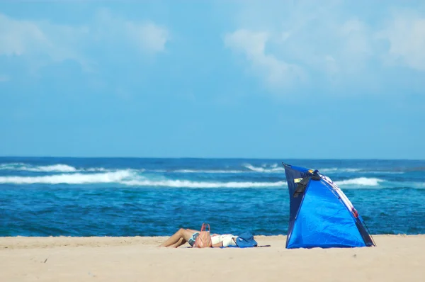 Vacances à la plage — Photo