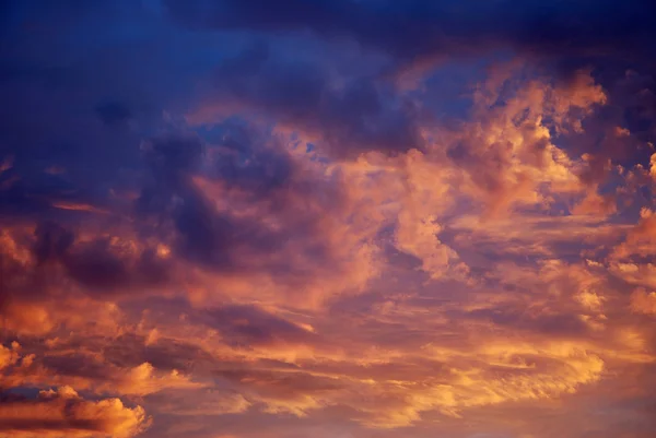 非洲早晨的天空 — 图库照片
